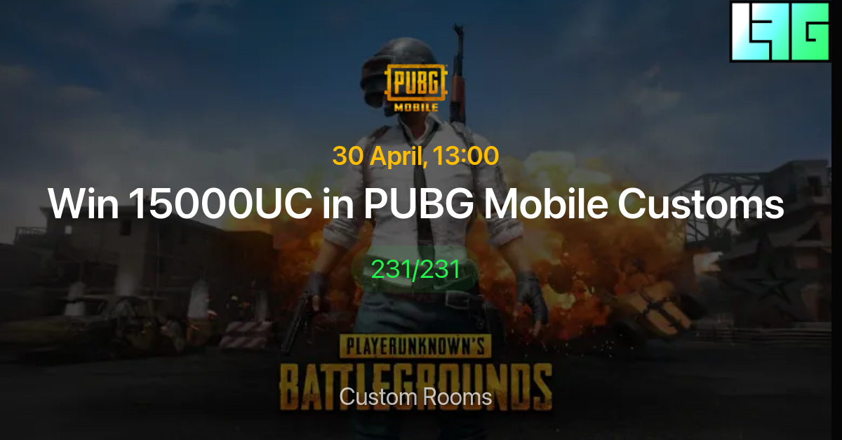 Win Uc In Pubg Mobile Customs In Pubg Mobile Lf Group