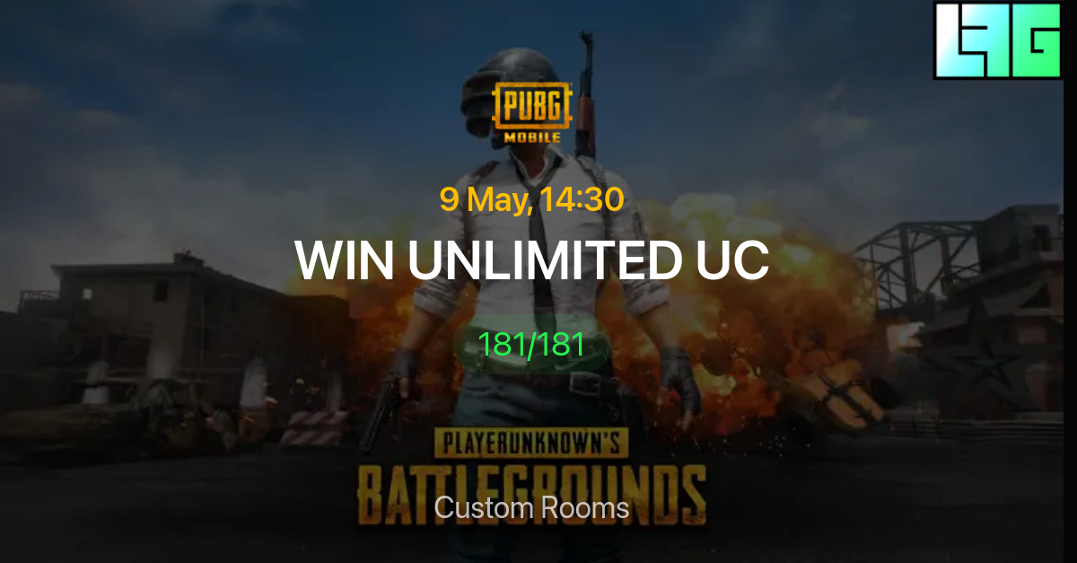 Win Unlimited Uc In Pubg Mobile Lf Group